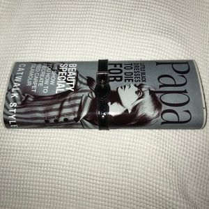 Unique Magazine Clutch Bag Vintage